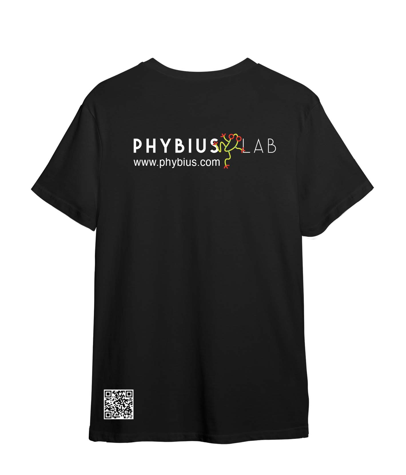Phybius Black Short Sleeve T-Shirt