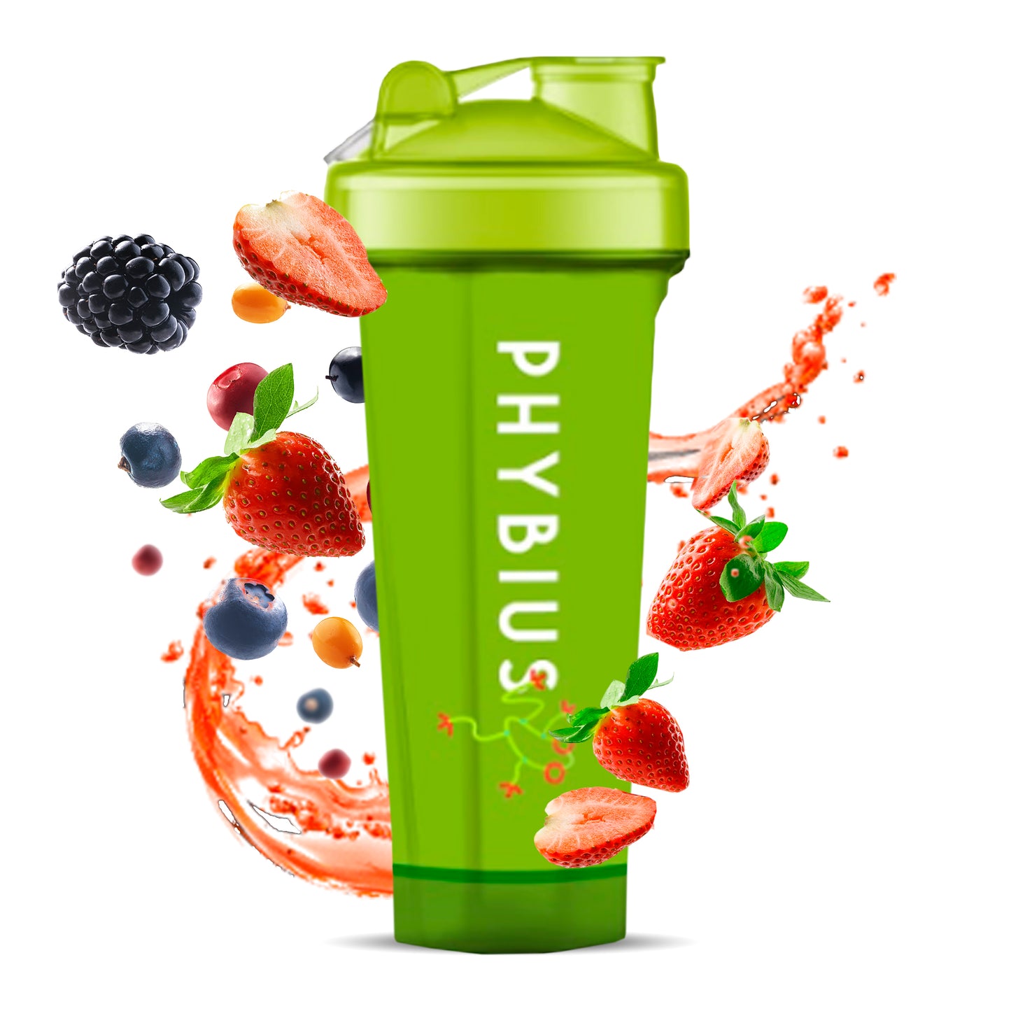 Phybius Shakers - 26 Ounce Leak-Proof Protein Shake Mixers