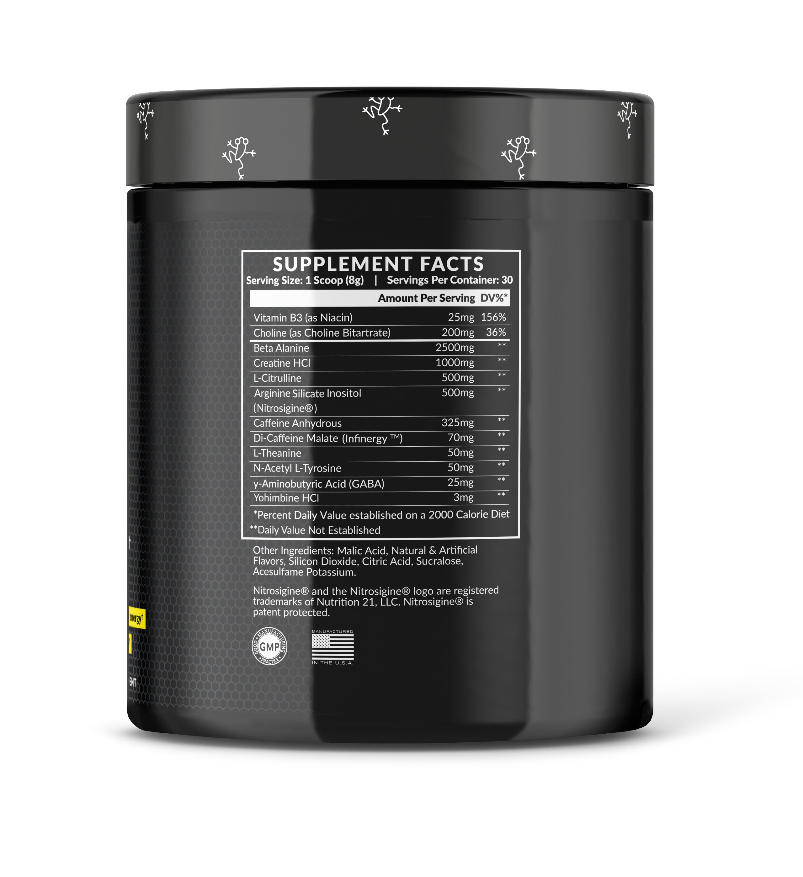 AM Pre-Workout Supplement by Phybius