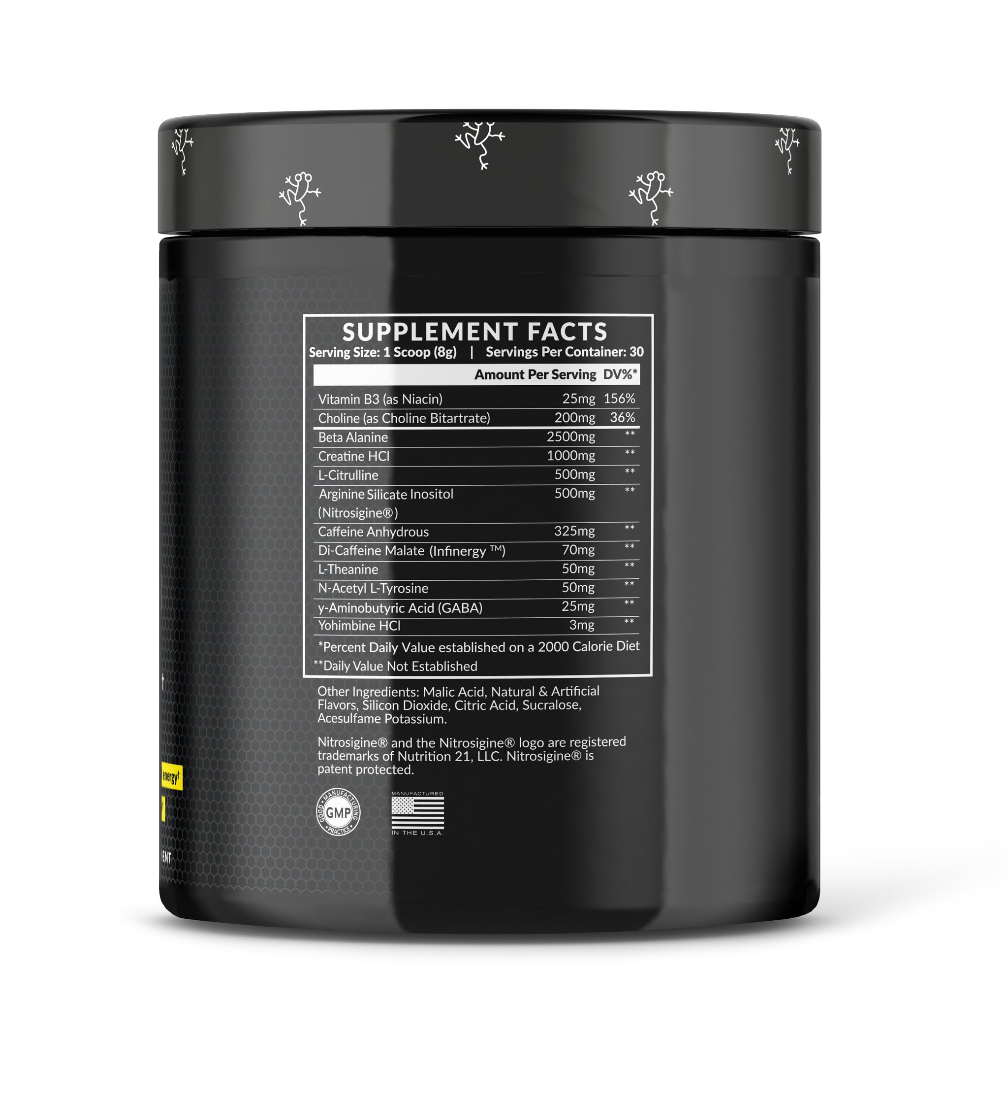 AM Pre-Workout Supplement by Phybius