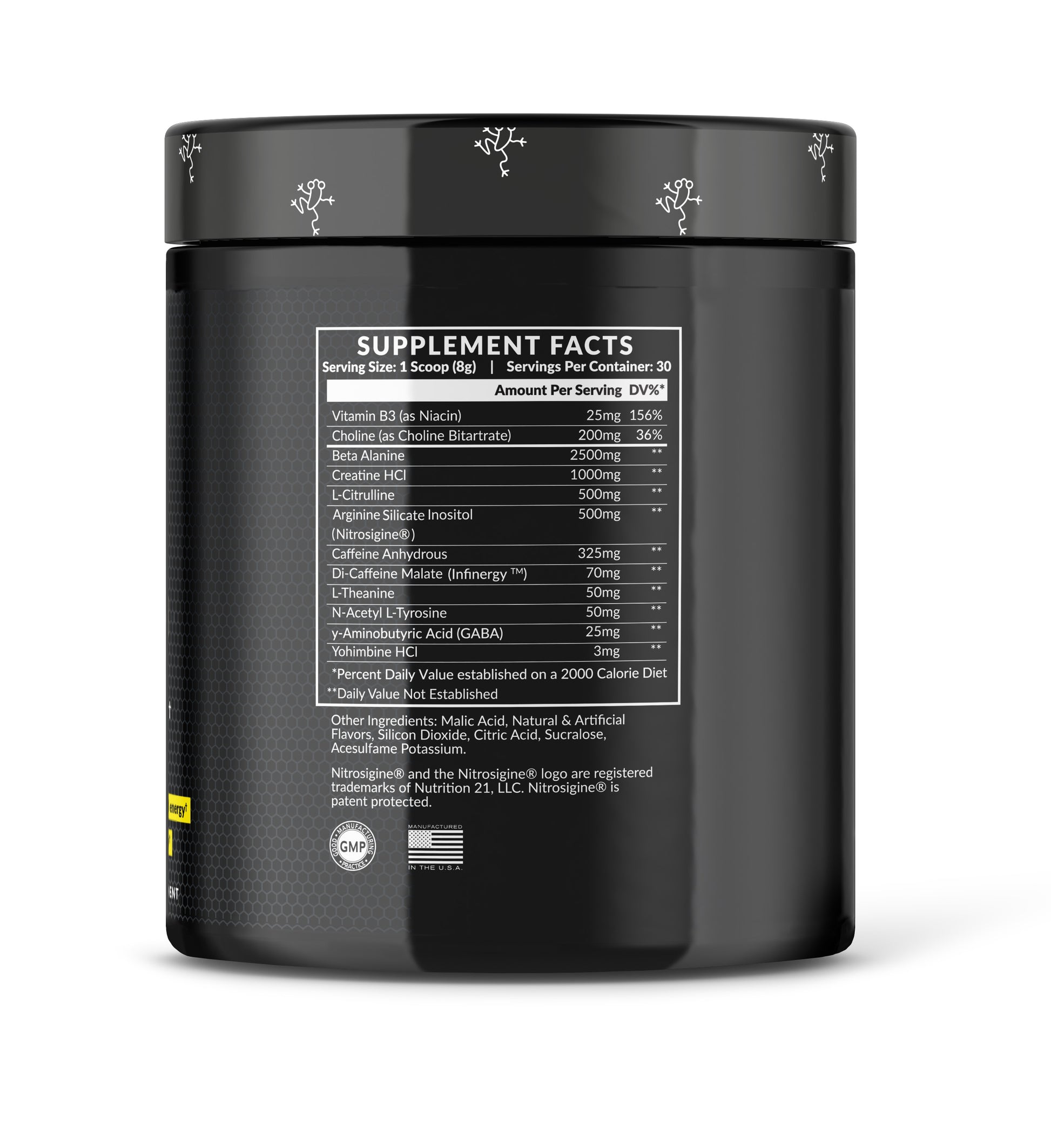 AM Pre-Workout Supplement by Phybius
