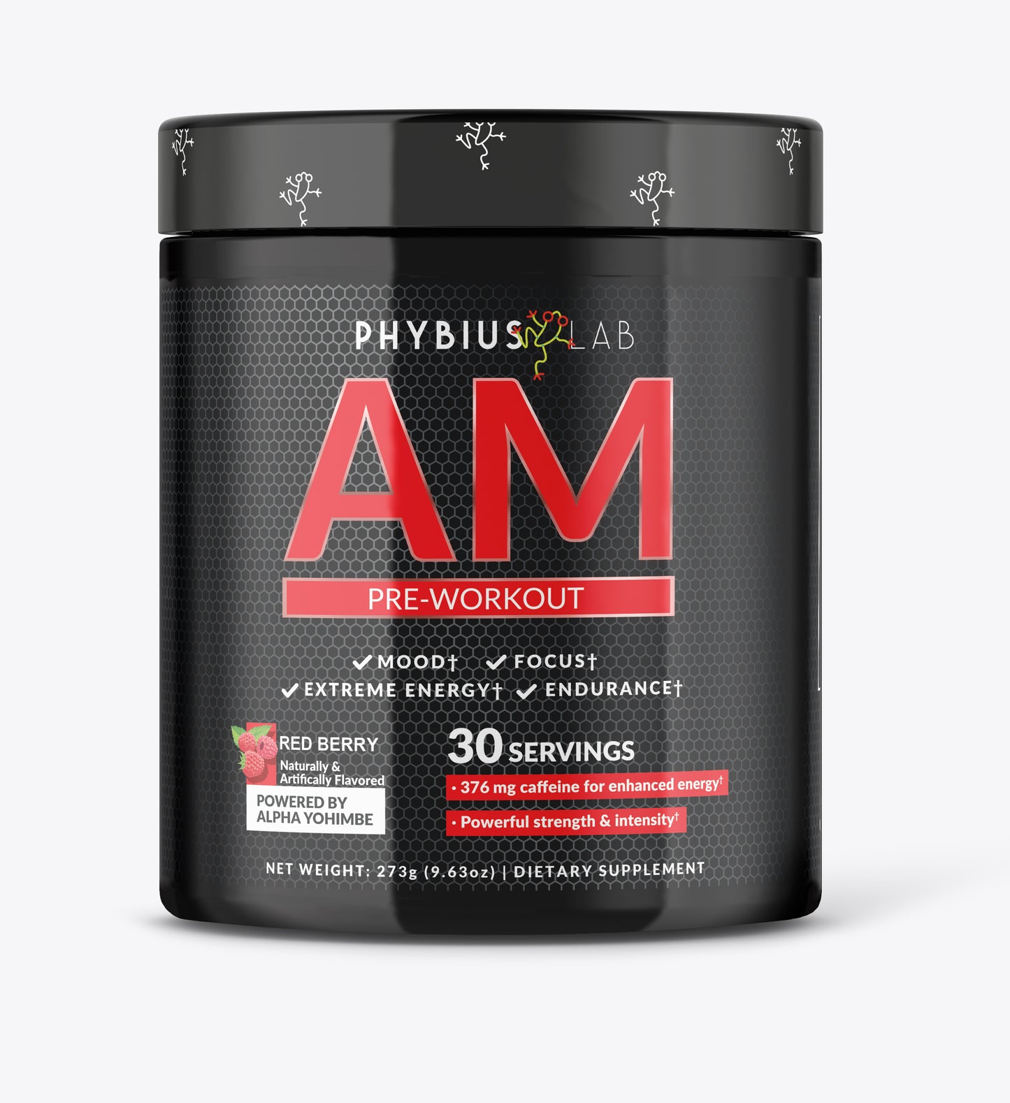 PRE ORDER! - AM Pre-Workout Supplement | Phybius - Boost Your Performance